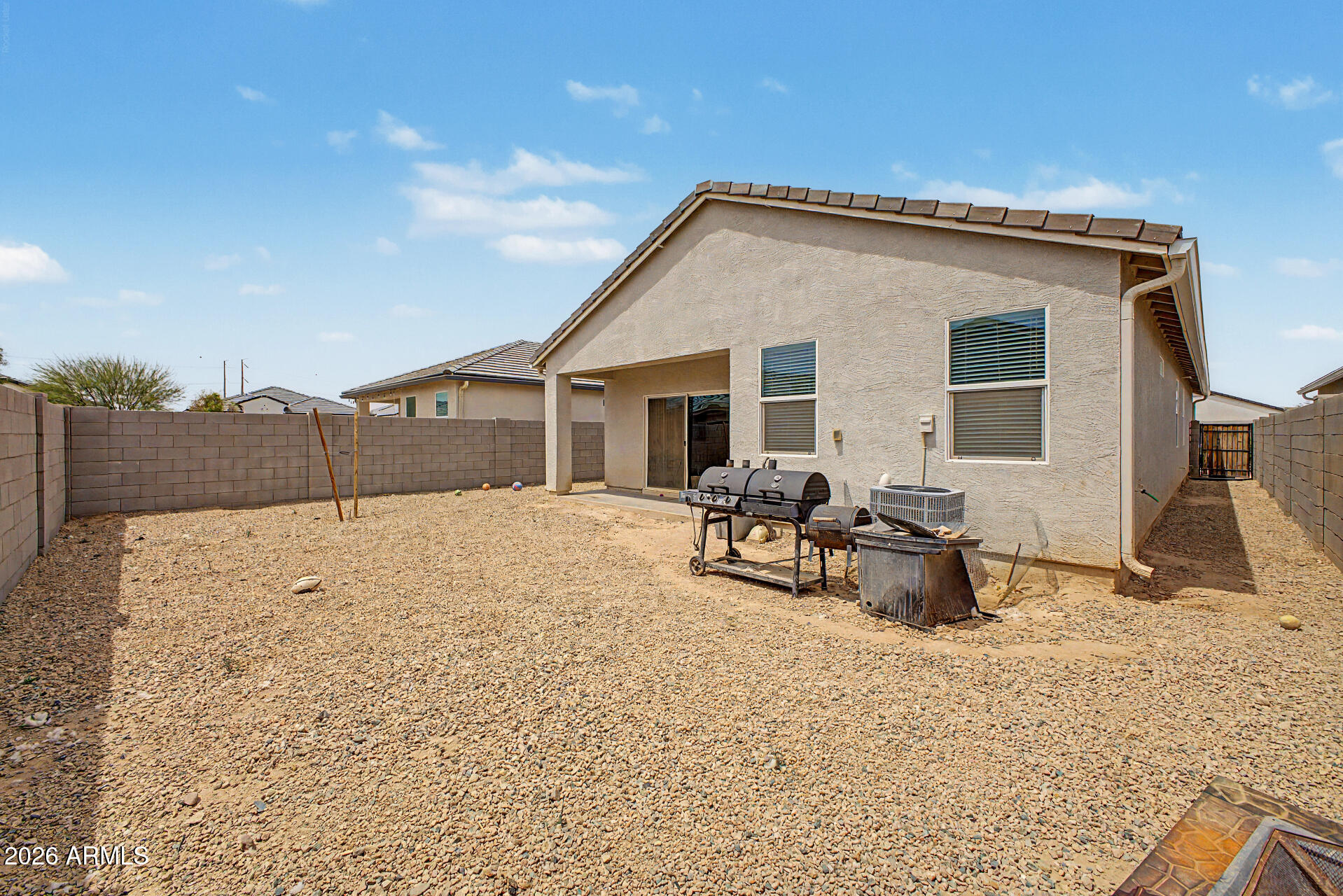 9345 Tangerine Road Florence, AZ 85132 - Photo 29 of 30 a view of a house with backyard