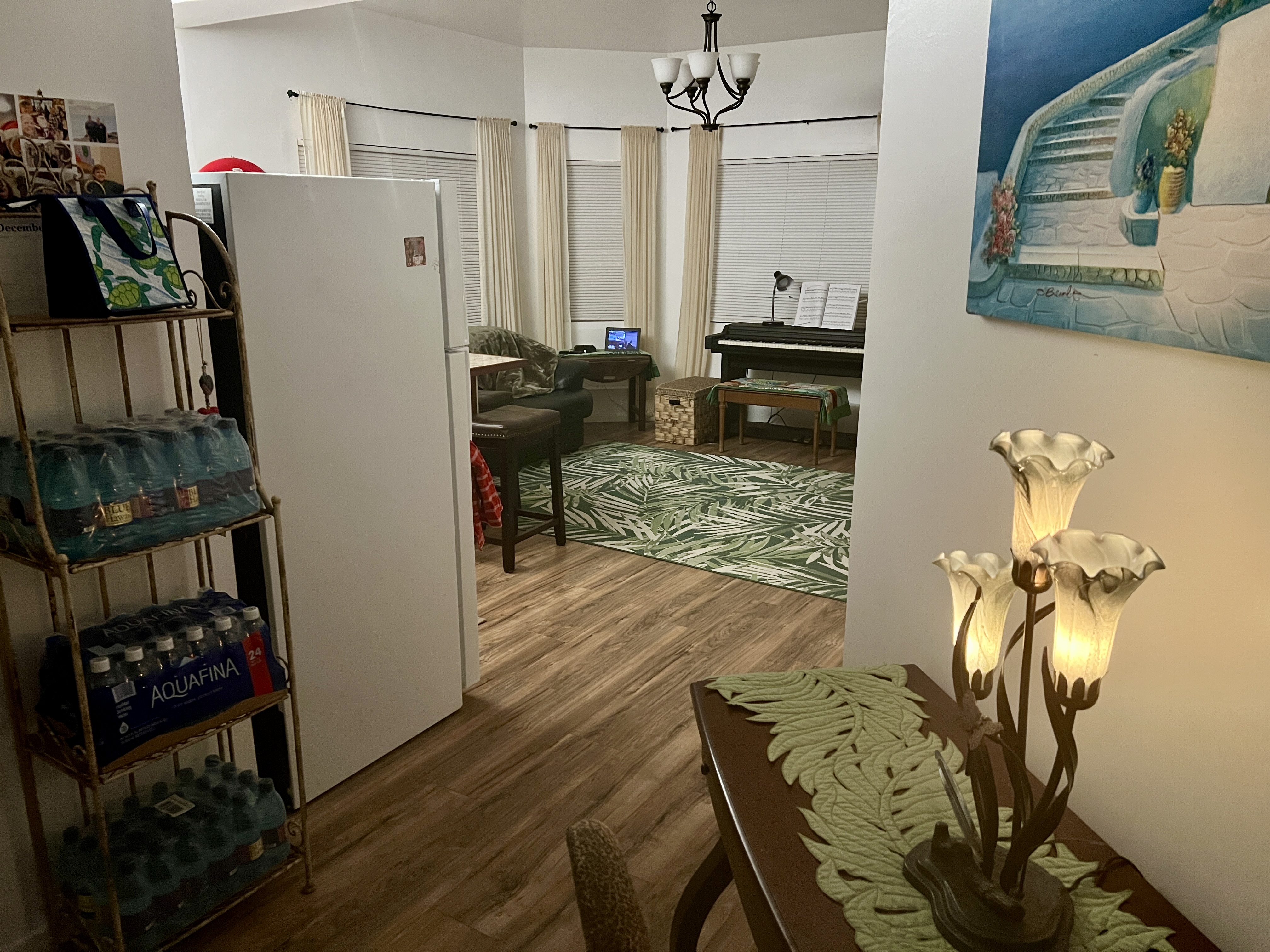 11-2485 Omeka Road Mountain View, HI 96771 - Photo 11 of 30 a view of a livingroom with furniture and gym equipment