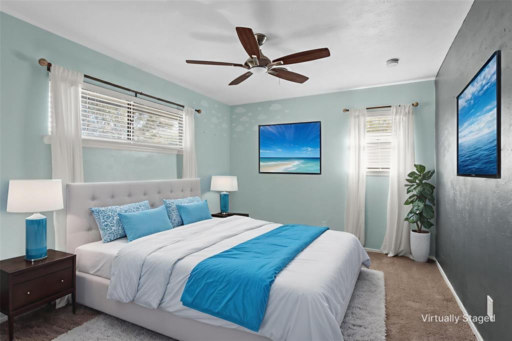 10 Estates Road Lucas, TX 75002 - Photo 15 of 39 Carpeted bedroom with ceiling fan and baseboards