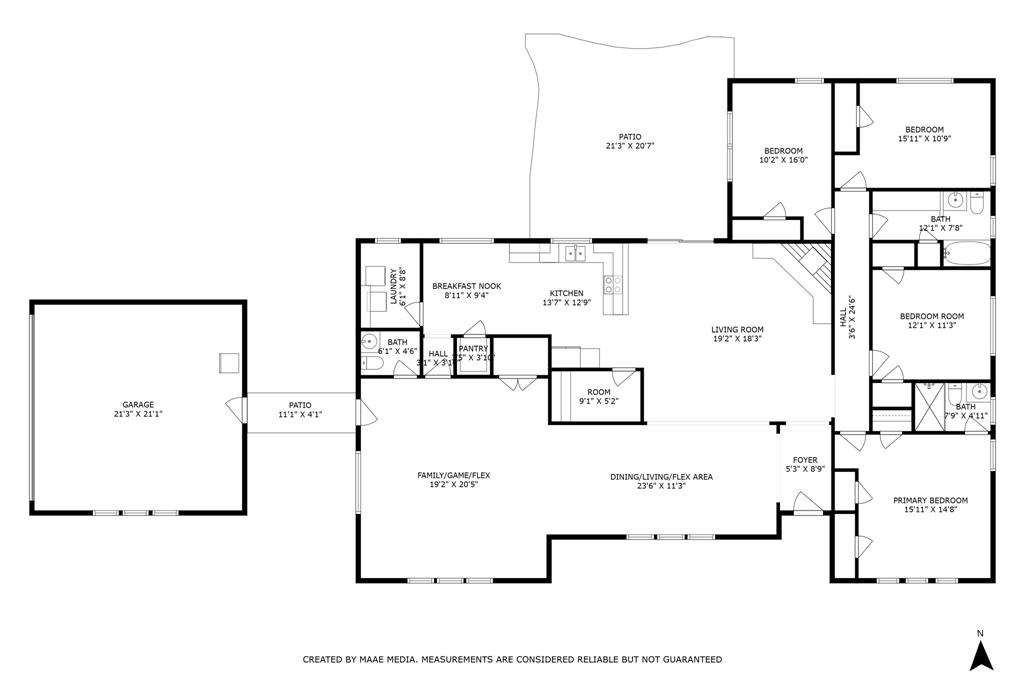 10 Estates Road Lucas, TX 75002 - Photo 39 of 39 Floor plan / room layout