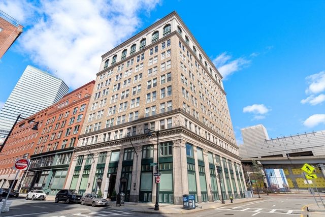 a front view of a building