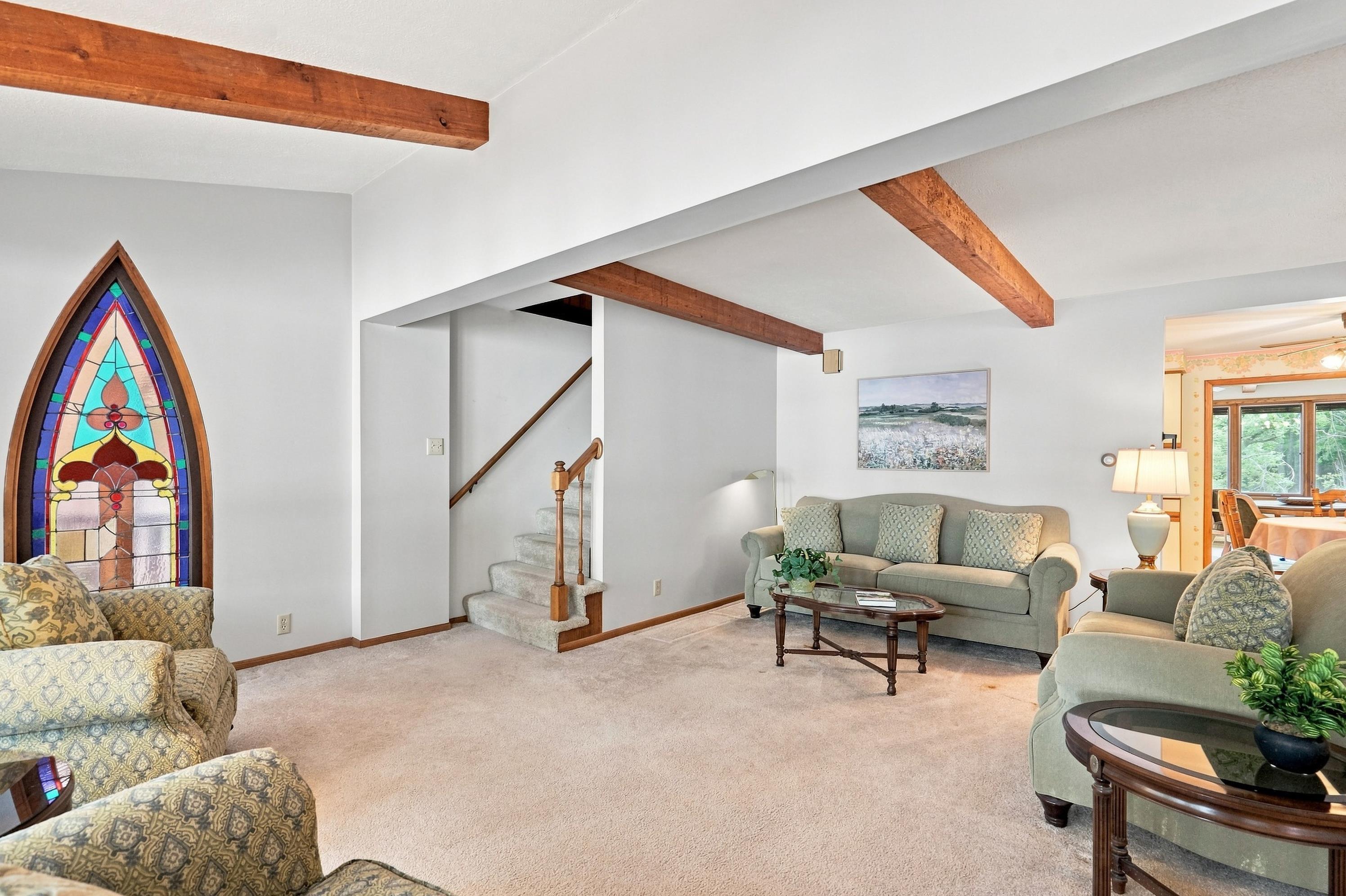 N7295 Ridge Road Plymouth, WI 53073 - Photo 13 of 70 living rm to staircase