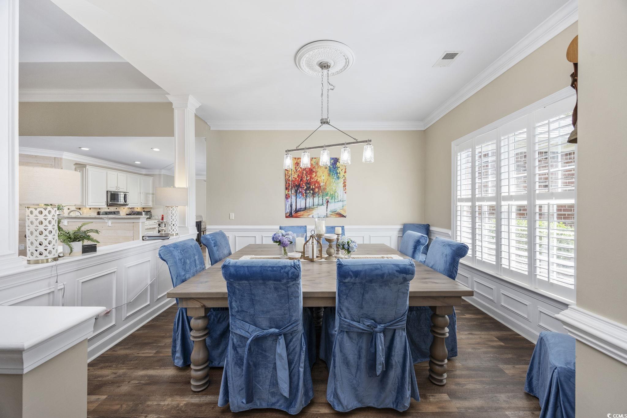 7005 Wellesly Court Murrells Inlet, SC 29576 - Photo 5 of 40 Dining space featuring healthy amount of natural l