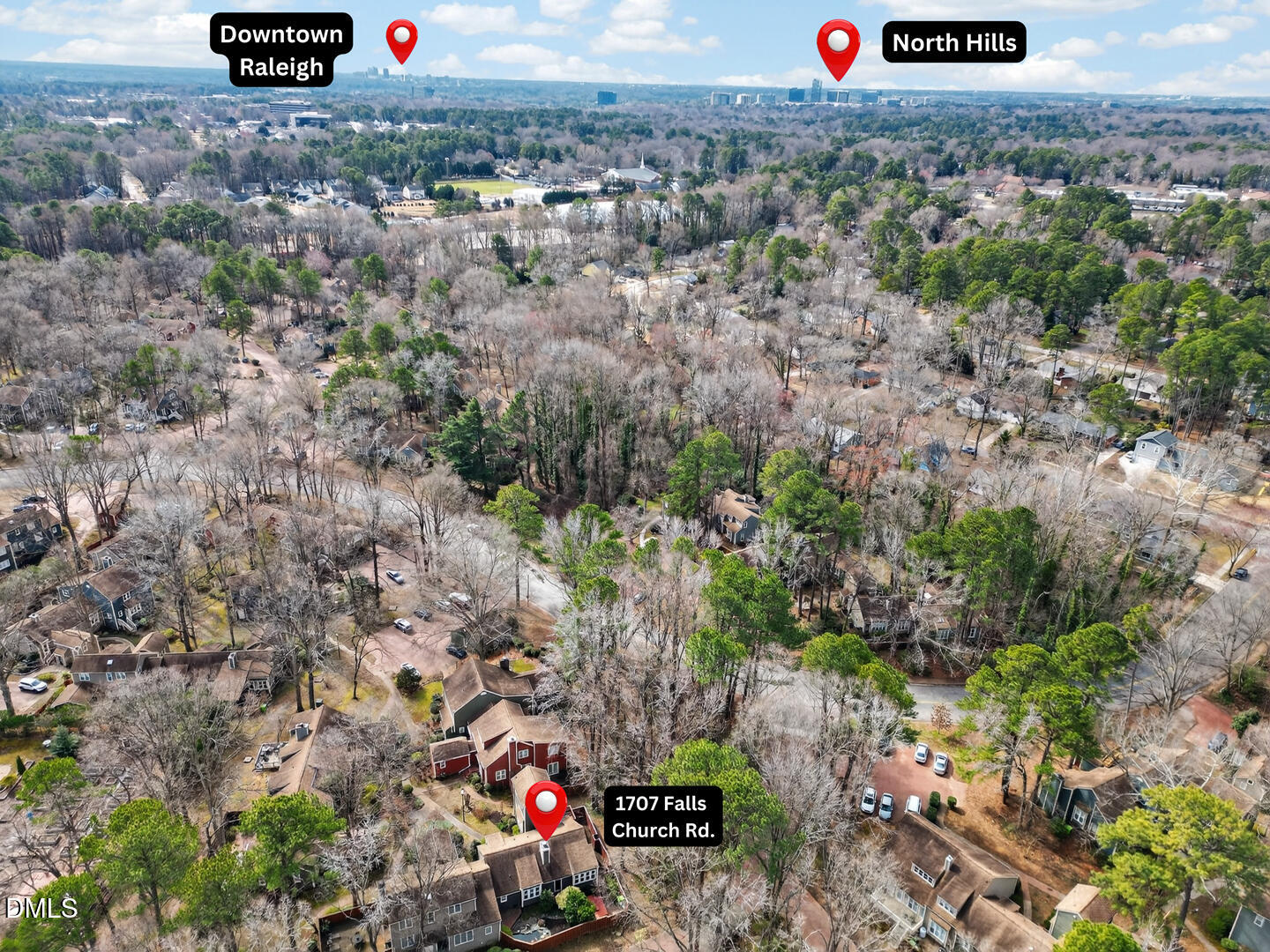 1707 Falls Church Road Raleigh, NC 27609 - Photo 13 of 64 006_DJI_0661