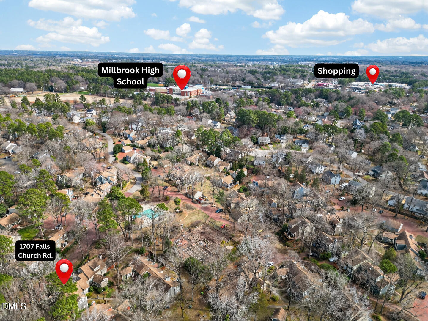 1707 Falls Church Road Raleigh, NC 27609 - Photo 14 of 64 011_DJI_0673