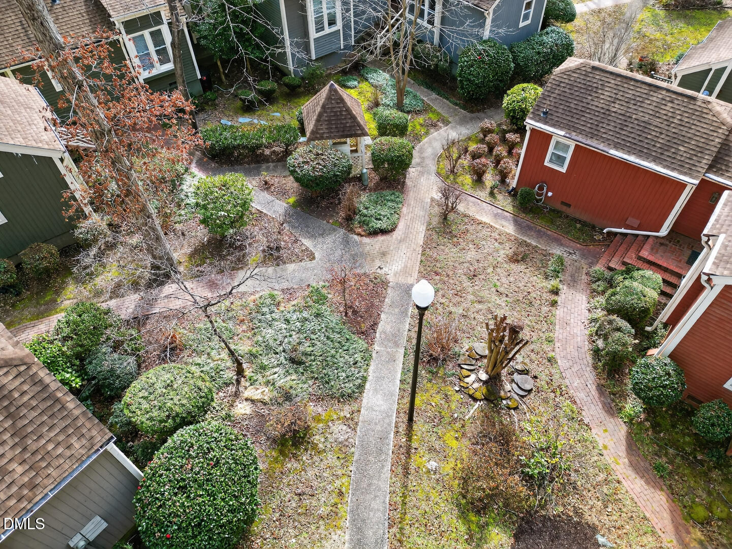 1707 Falls Church Road Raleigh, NC 27609 - Photo 16 of 64 an aerial view of house with yard
