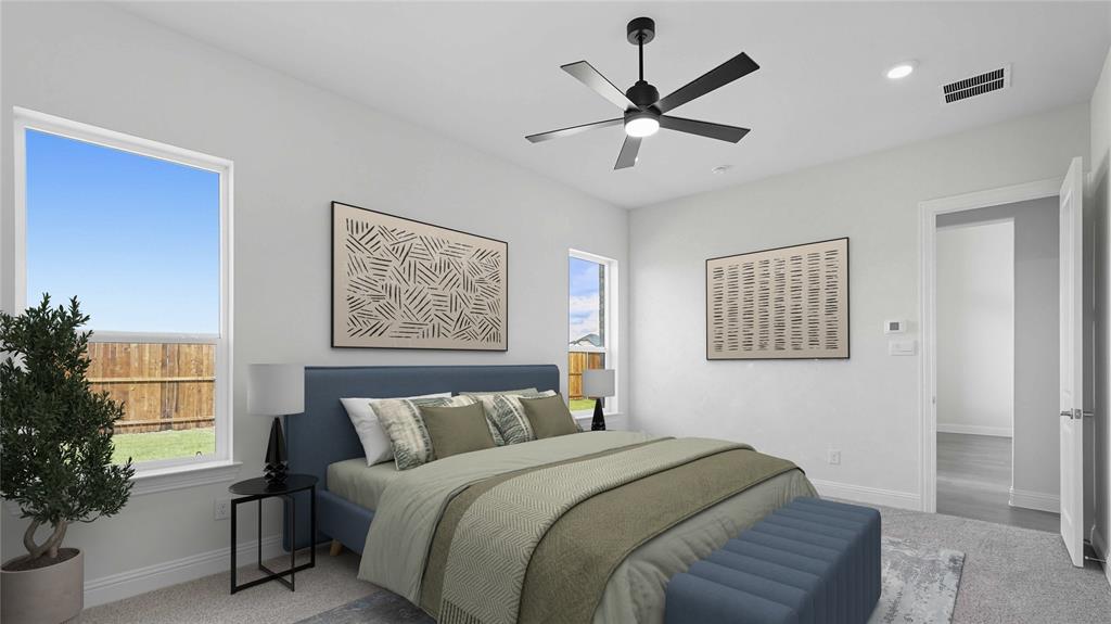 1019 Pitchfork Road Royse City, TX 75189 - Photo 15 of 25 a bedroom with bed and a window