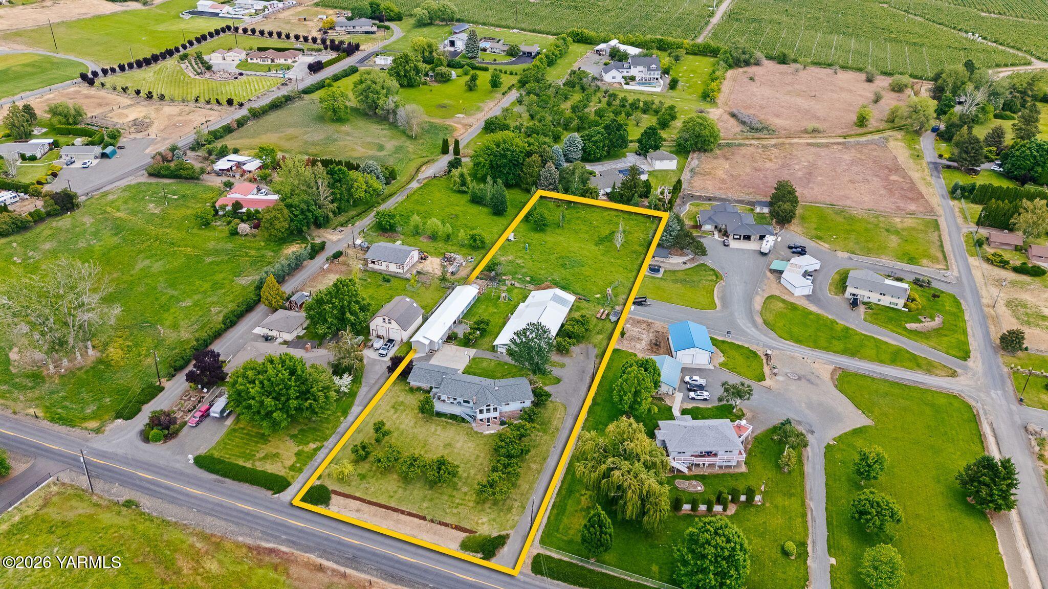 605 Bittner Road Yakima, WA 98901 - Photo 43 of 47 5_605 Bittner Rd Aerials-4 prop