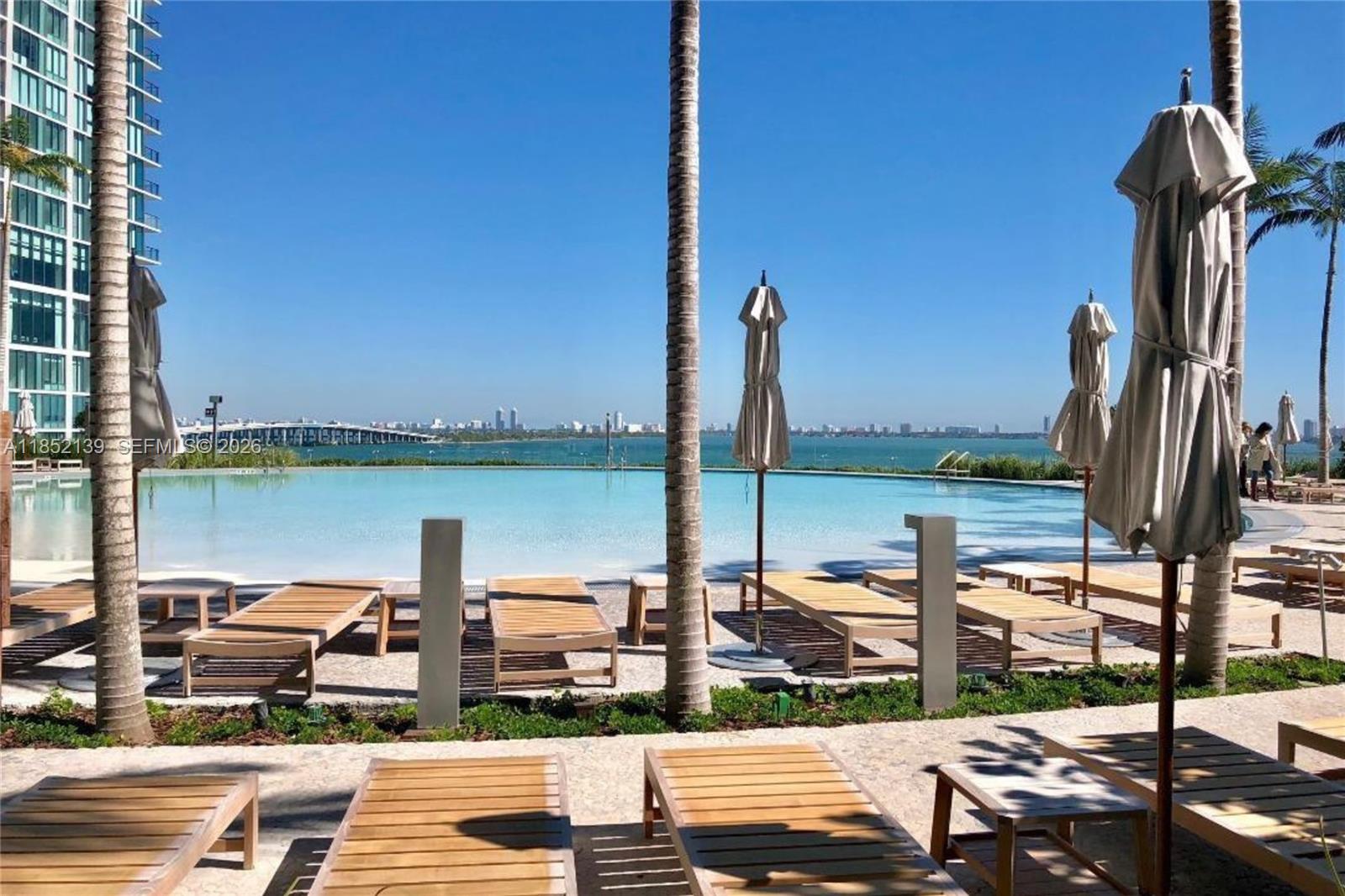 480 Northeast 31st Street, Unit 3301 Miami, FL 33137 - Photo 22 of 32 a view of a lake with a ocean view