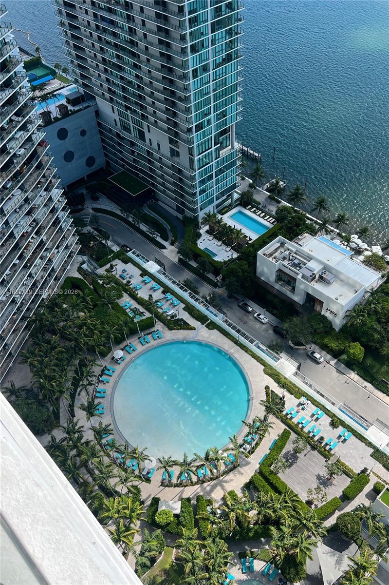 480 Northeast 31st Street, Unit 3301 Miami, FL 33137 - Photo 28 of 32 a view of a swimming pool