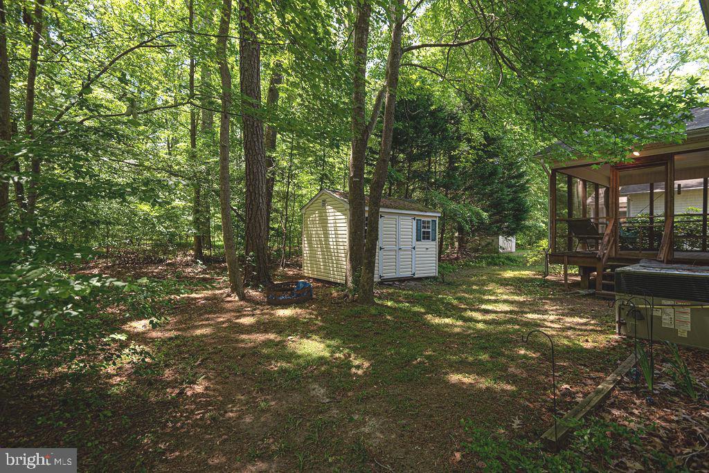 206 Windjammer Road Ocean Pines, MD 21811 - Photo 32 of 46 Backyard Shed