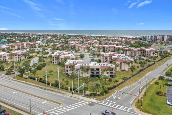 a view of city and ocean