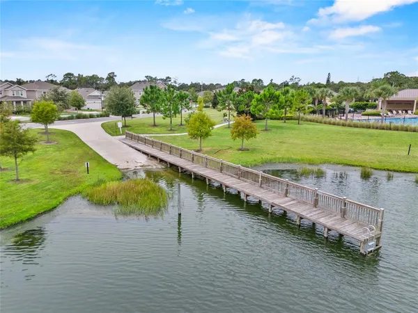a view of a city and a lake view