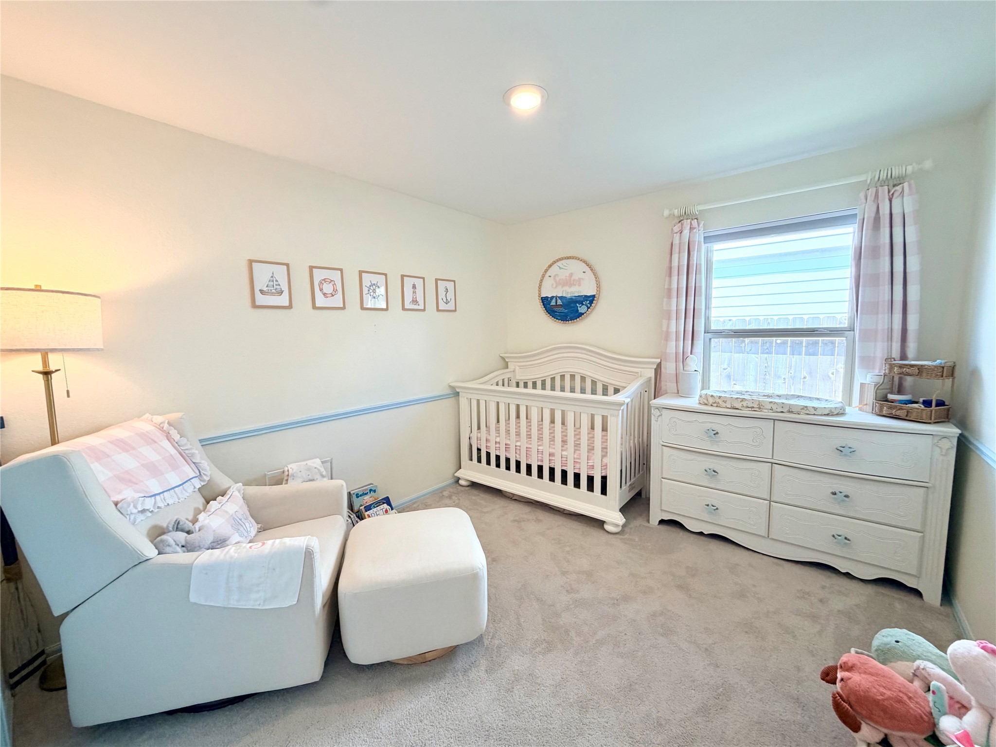 532 Flower Reed Court Magnolia, TX 77354 - Photo 27 of 43 Bedroom #3 has soft pile carpet and wall colors!