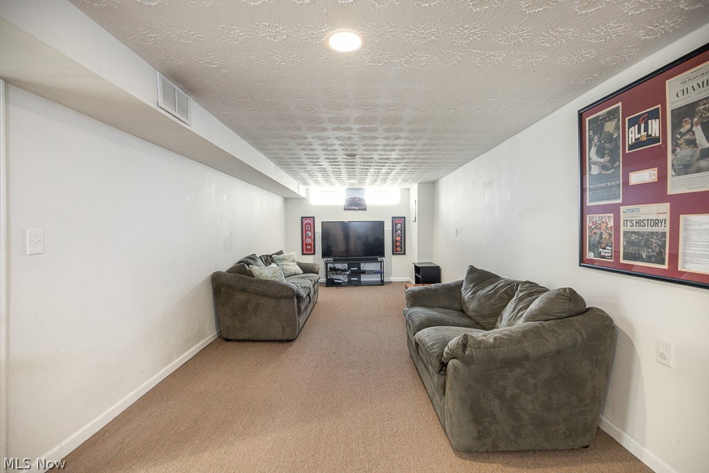 1646 Harwich Road Cleveland, OH 44124 - Photo 33 of 39 Partially finished carpeted Basement (cont)