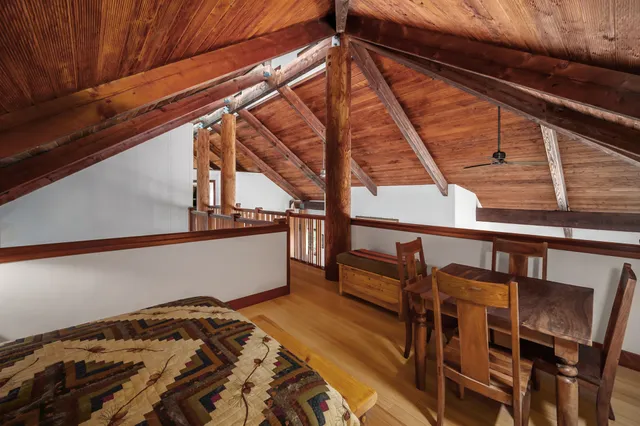 a view of a city and lake