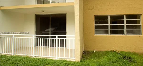a view of front door
