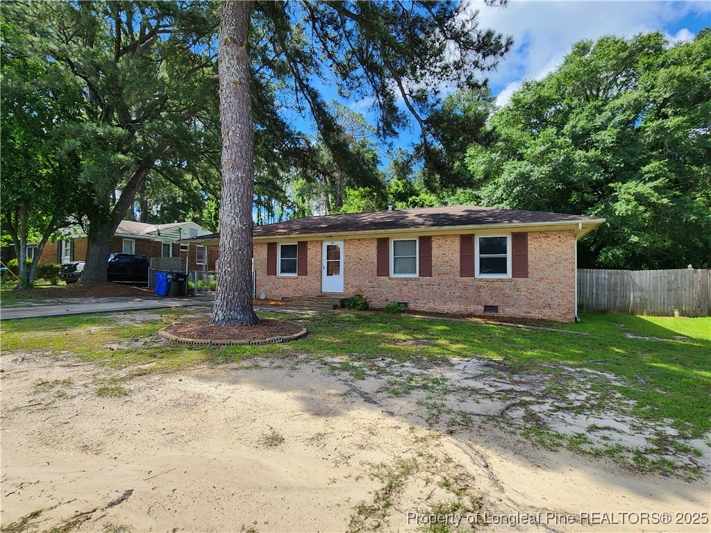4617 Belford Road Fayetteville, NC 28314 - Photo 2 of 21 a view of a house with a yard