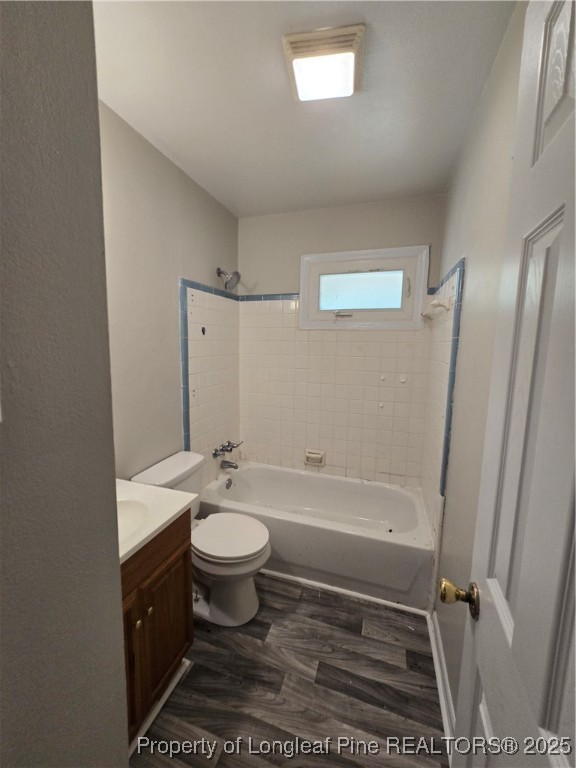 4617 Belford Road Fayetteville, NC 28314 - Photo 9 of 21 a bathroom with a sink a toilet and shower