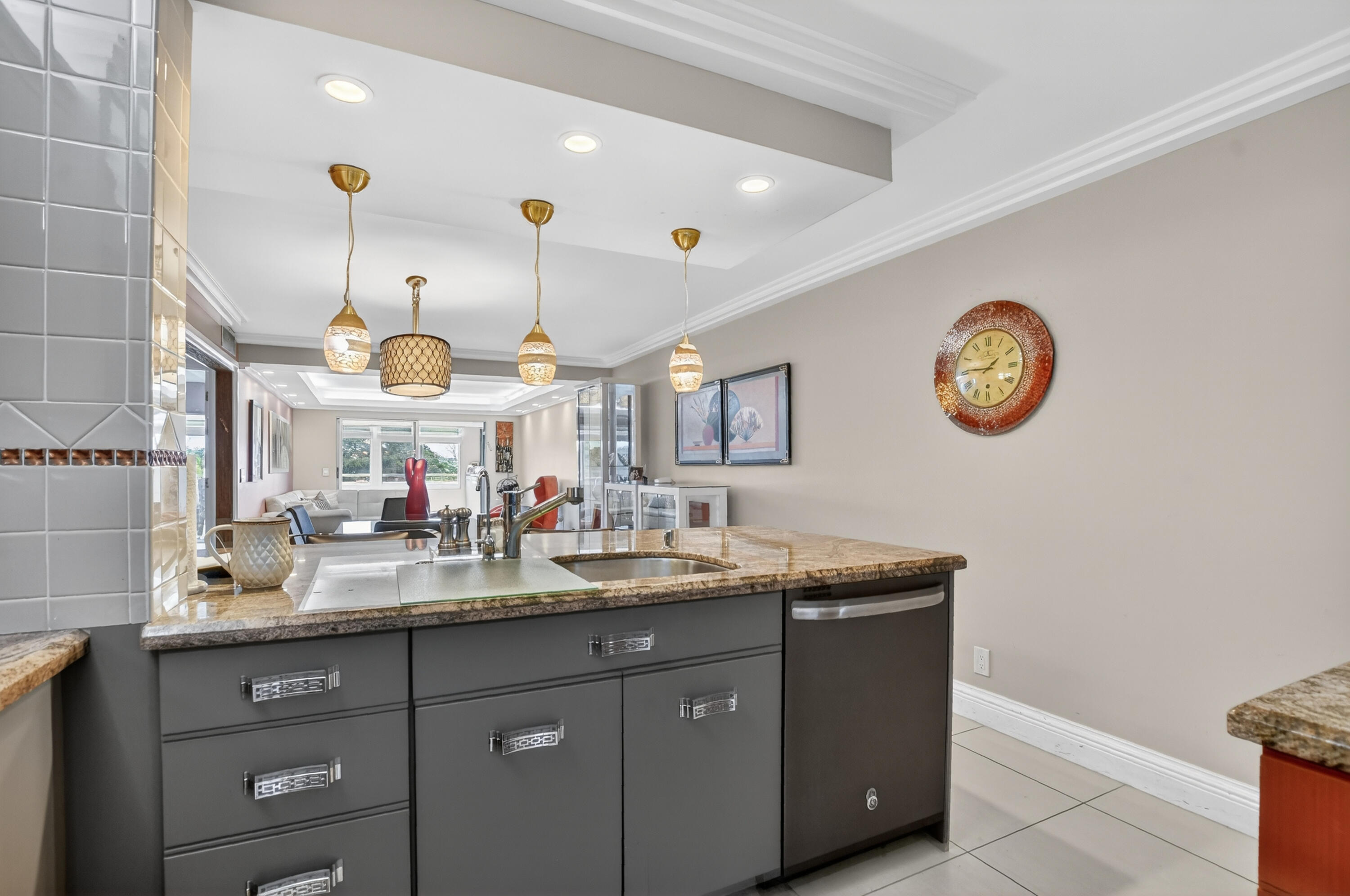3080 Yarmouth C Boca Raton, FL 33434 - Photo 4 of 83 a bathroom with a sink a vanity and a large mirror
