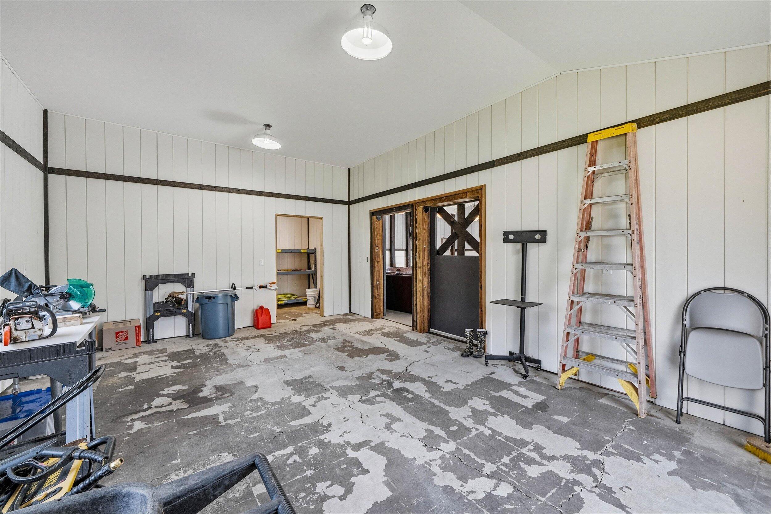 9431 Hawthorne Road Mequon, WI 53097 - Photo 52 of 67 Workshop in back of barn