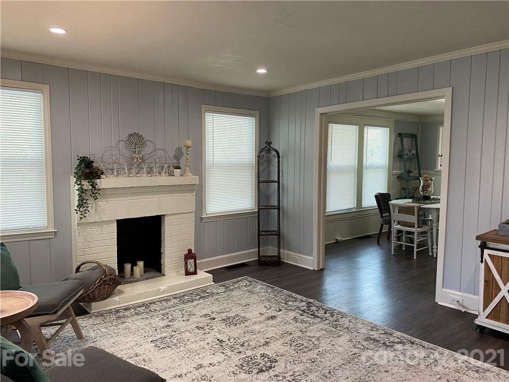 4123 Old Monroe Road Indian Trail, NC 28079 - Photo 5 of 14 a view of a livingroom with furniture and a fireplace