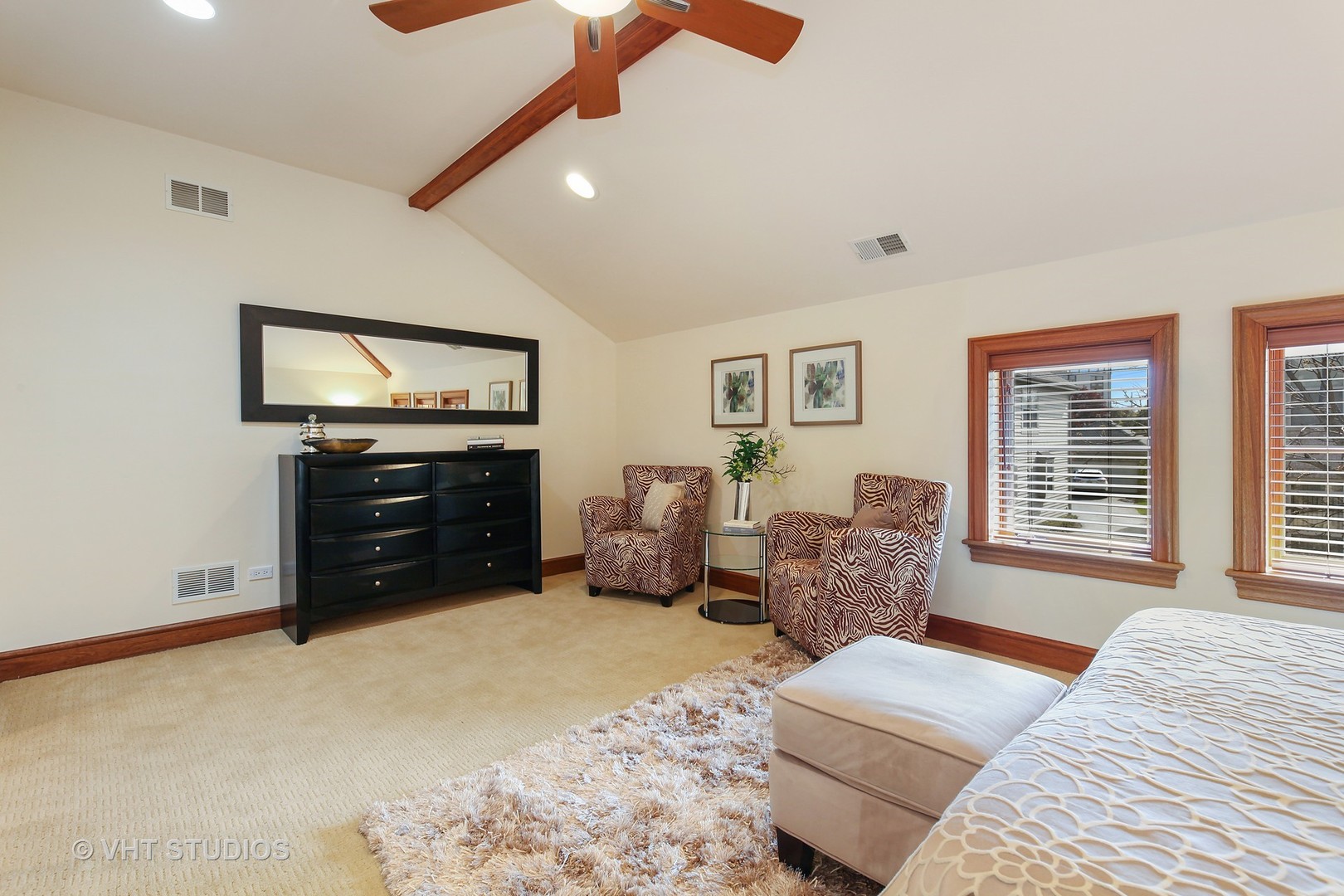697 Rienzi Lane Highwood, IL 60040 - Photo 13 of 24 a spacious bedroom with a bed and wooden floor