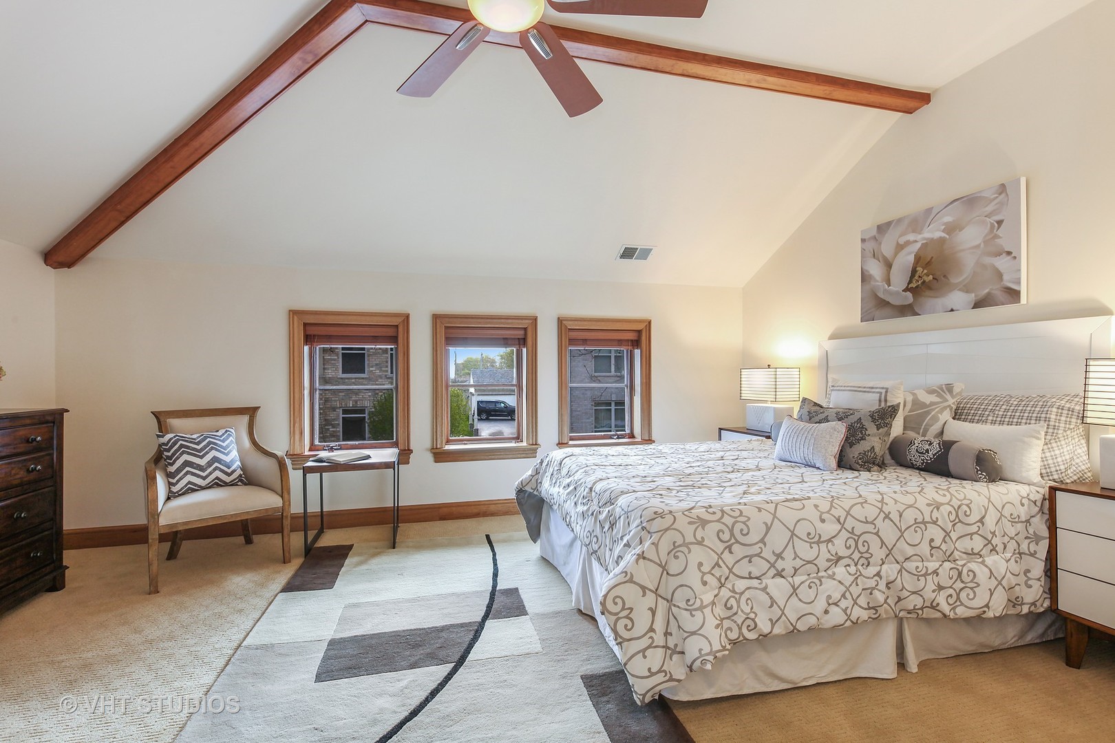 697 Rienzi Lane Highwood, IL 60040 - Photo 15 of 24 a bedroom with a bed couch and a window