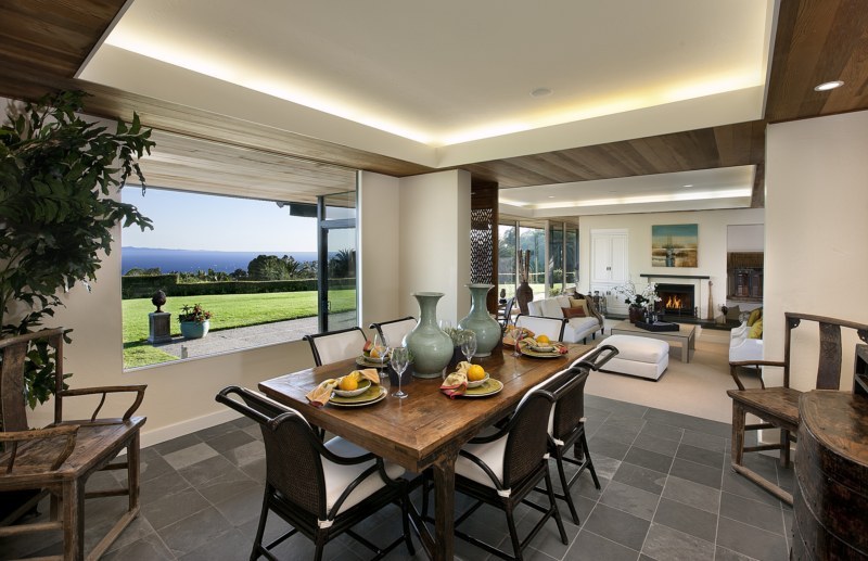 447 Lanai Road Santa Barbara, CA 93108 - Photo 7 of 10 a dining room with furniture and wooden floor