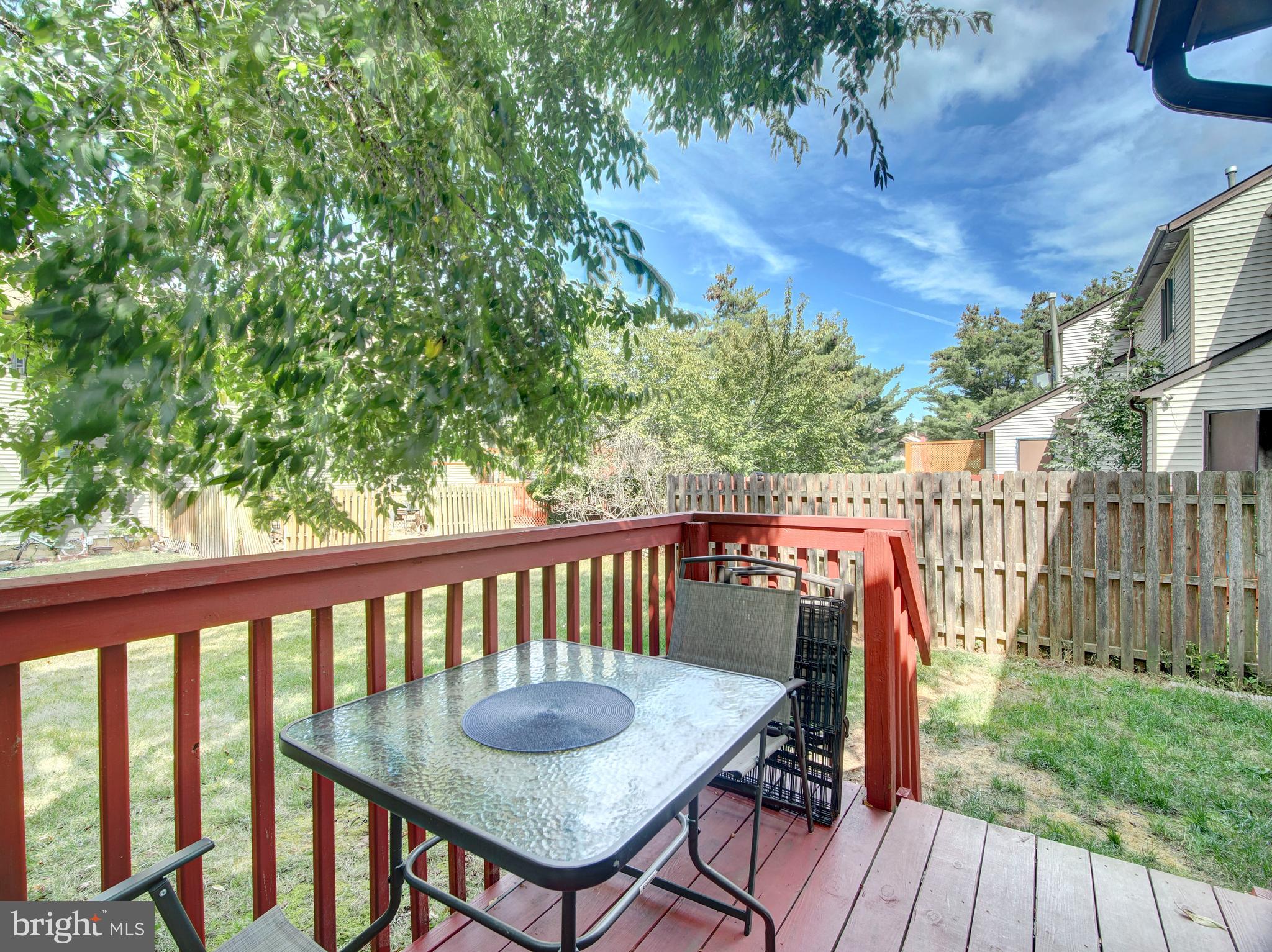 8 Beckett Court Ewing, NJ 08628 - Photo 16 of 20 a view of a deck with furniture and wooden floor