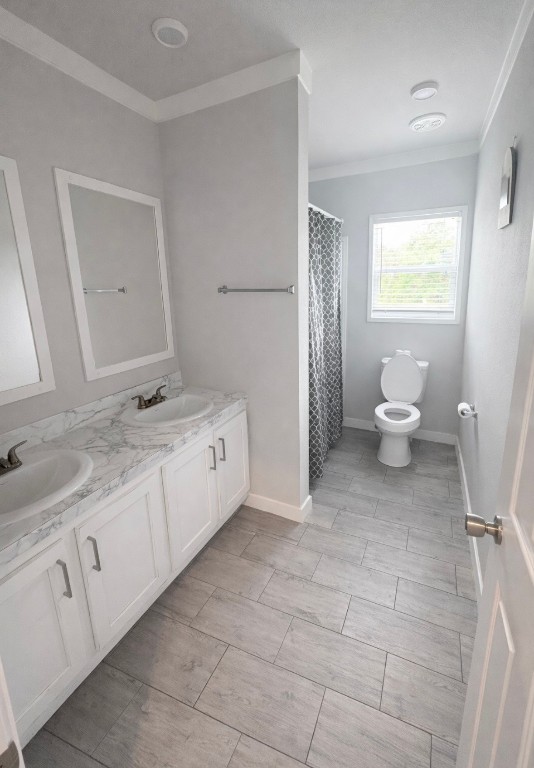 2854 Benny Griffin Road Livingston, TX 77351 - Photo 16 of 19 a bathroom with a granite countertop sink toilet and shower