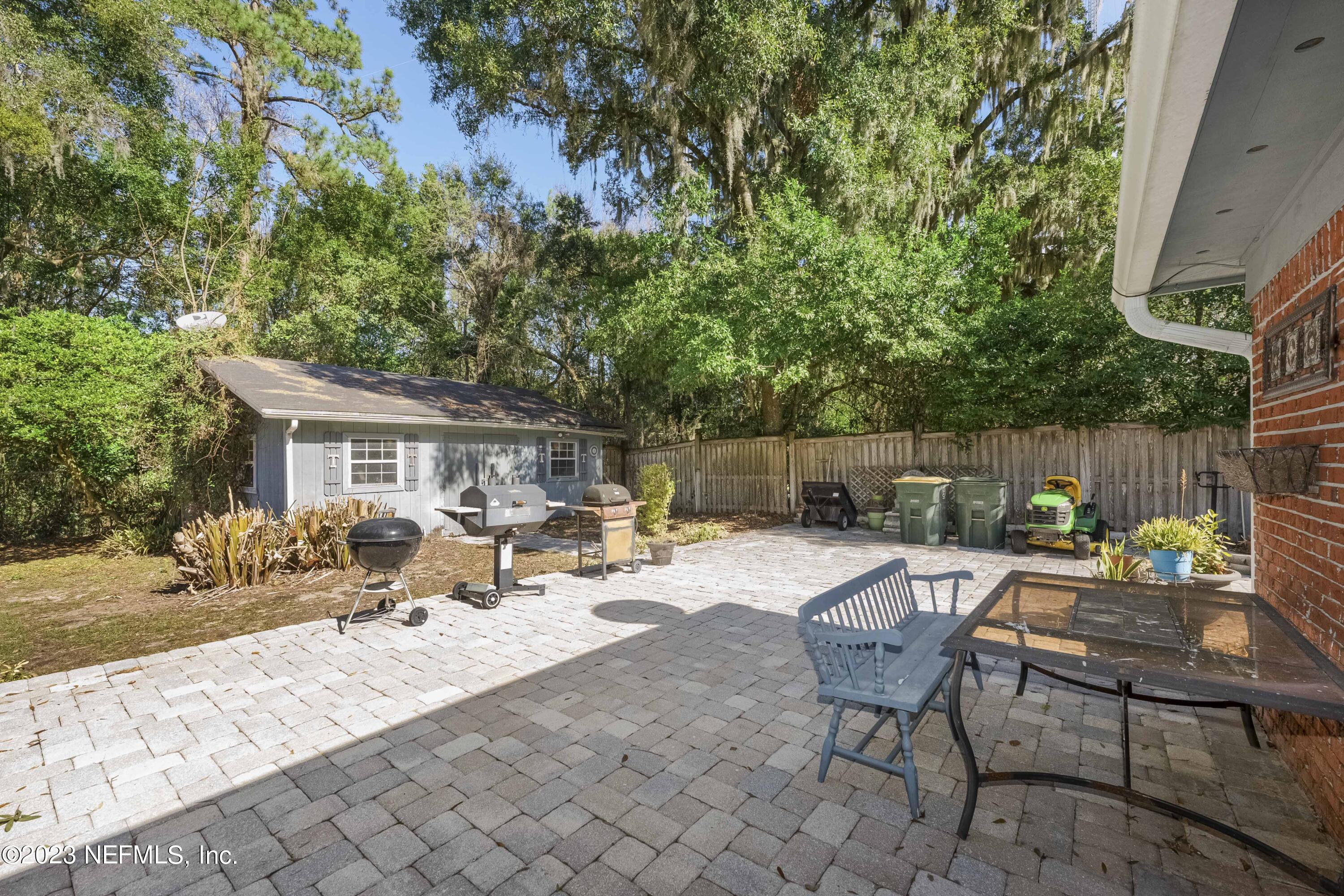 8431 Newton Road Jacksonville, FL 32216 - Photo 26 of 33 Patio to Workshop
