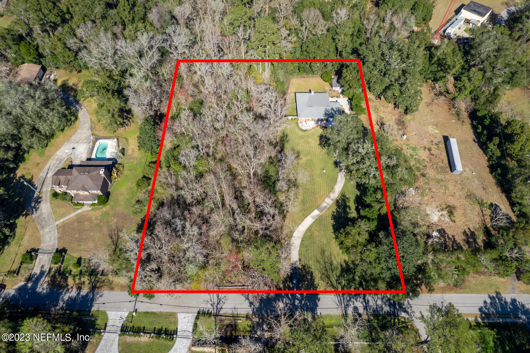 8431 Newton Road Jacksonville, FL 32216 - Photo 31 of 33 Drone View 1