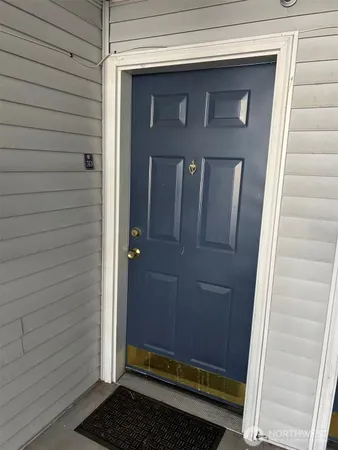 a view of front door