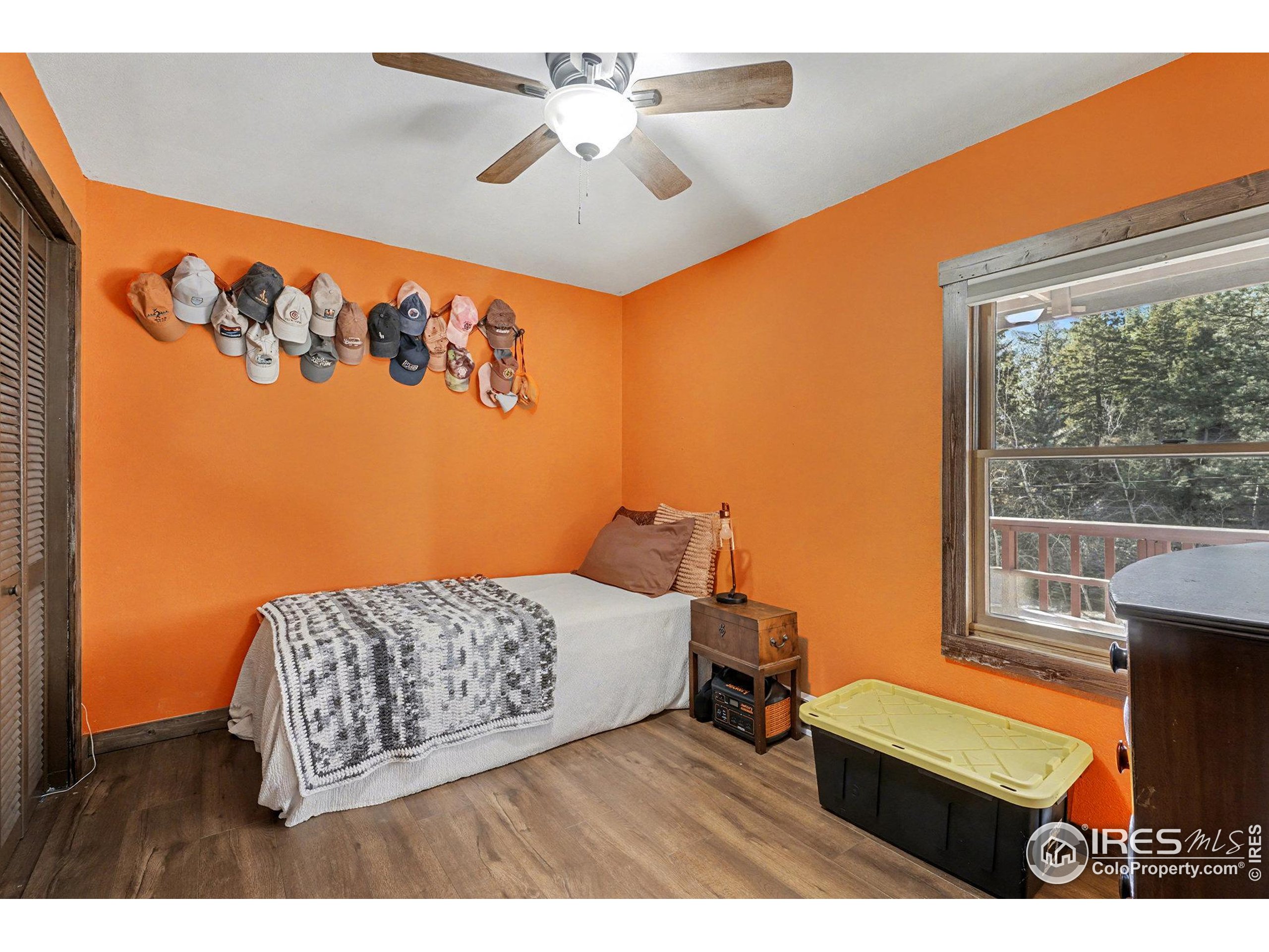 280 Streamside Drive Drake, CO 80515 - Photo 18 of 26 a bedroom with furniture and a window