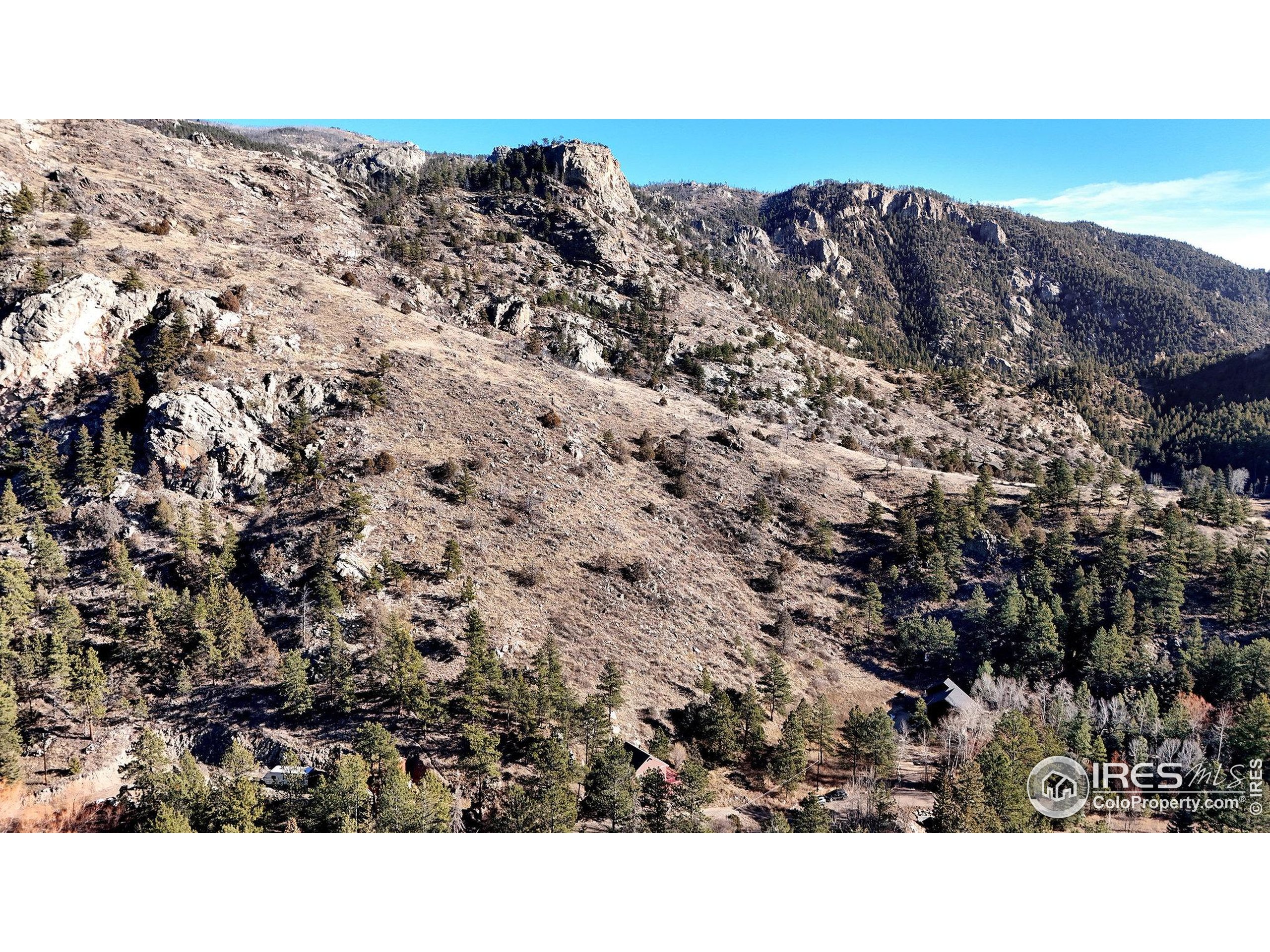 280 Streamside Drive Drake, CO 80515 - Photo 25 of 26 a black and white photo of a building