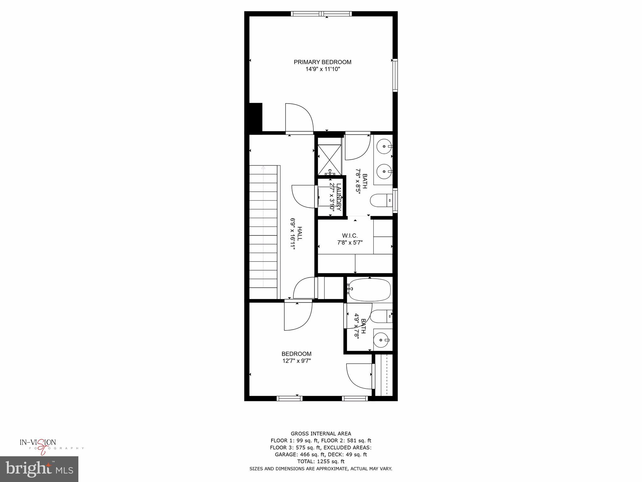 1405 Strahorn Road Hanover, MD 21076 - Photo 29 of 30 Upper Level Floor Plan