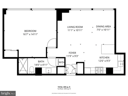 $374,900 | 1245 13th Street Northwest, Unit 414, Washington, DC 20005