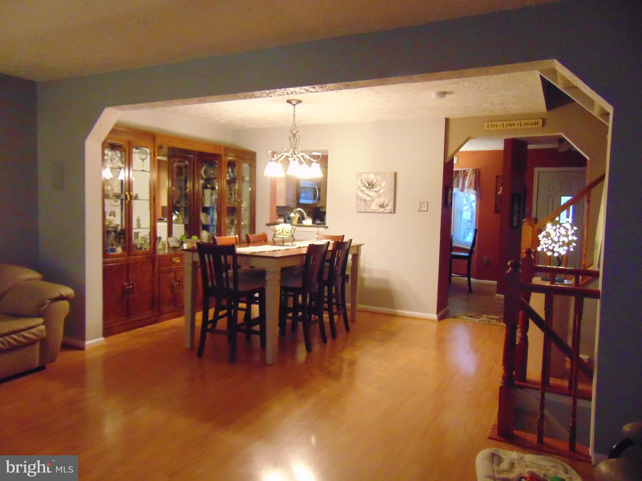8716 Silver Hall Road Perry Hall, MD 21128 - Photo 22 of 22 Open Floor Plan~Dining Rm Opens to Living Rm