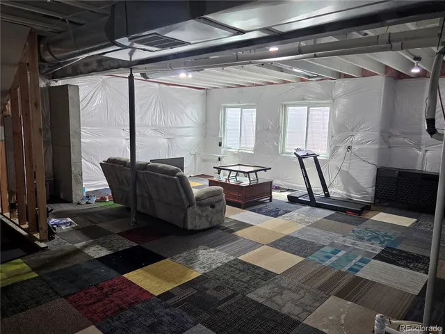 a view of car garage