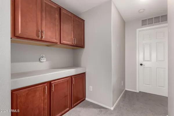 a view of cabinets