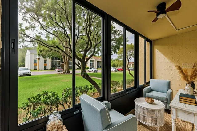 a view of a sign board