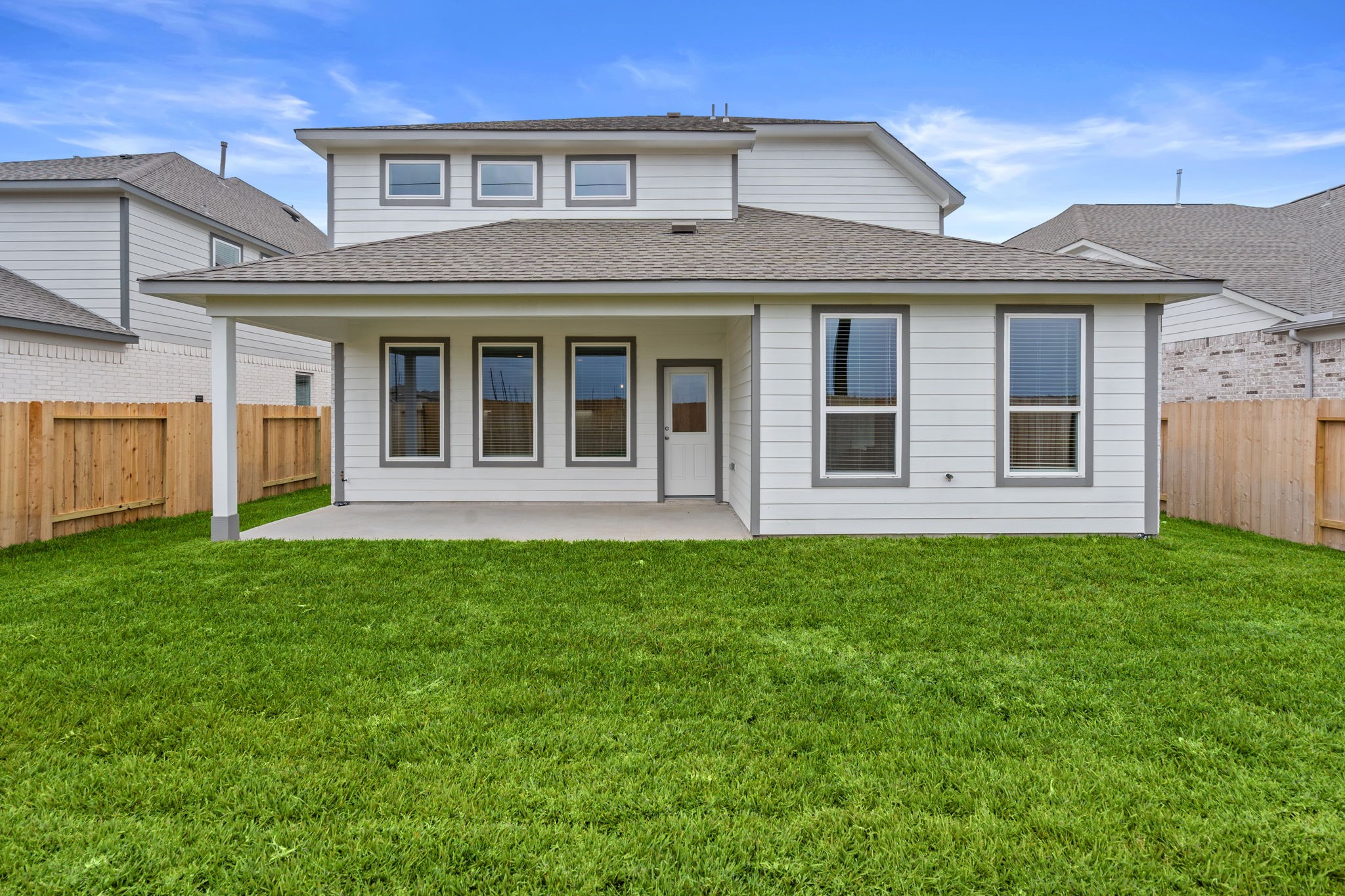 619 Yard Master Trail Rosharon, TX 77583 - Photo 33 of 46 front view of a house with a yard