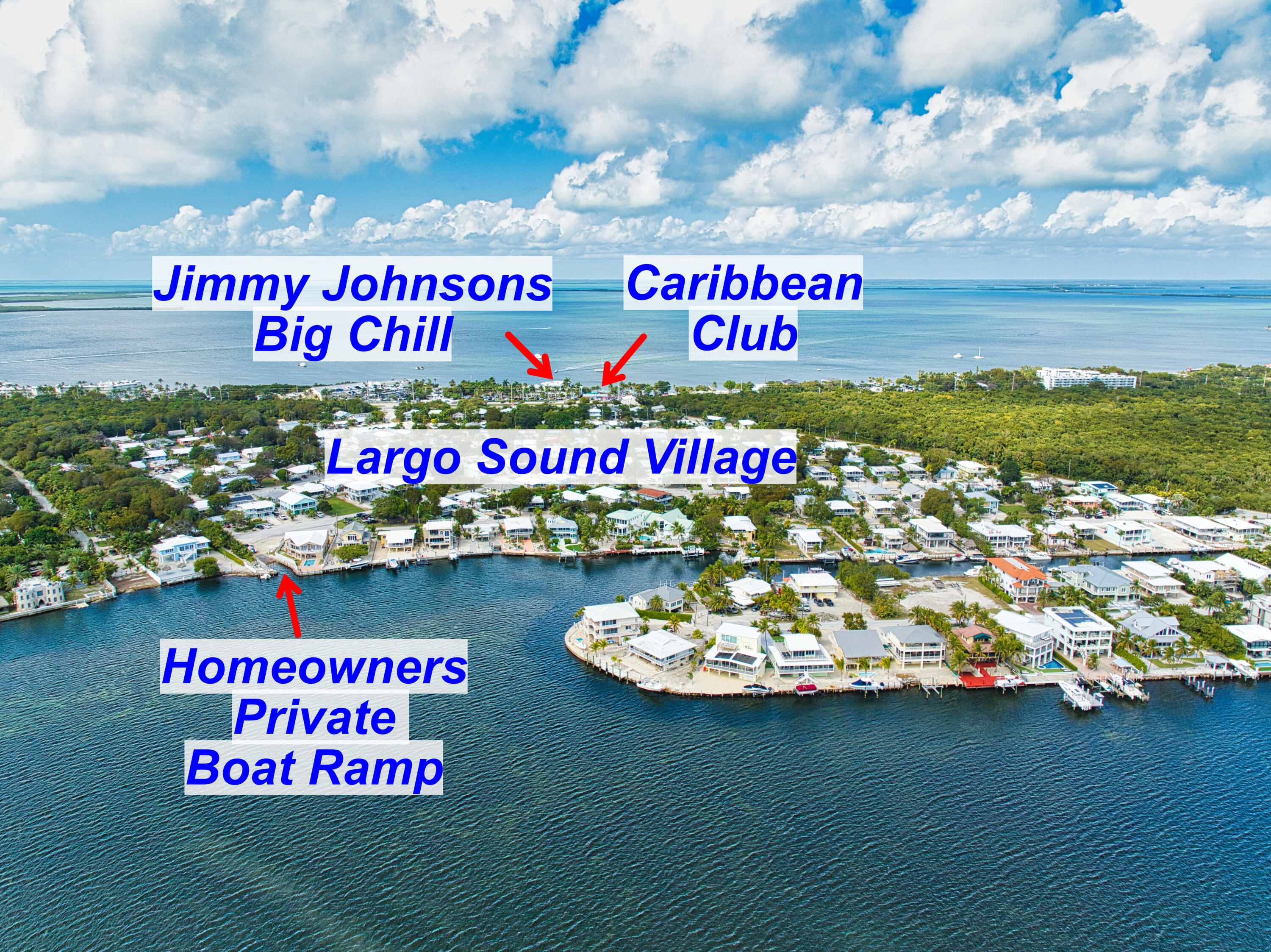 136 1st Road Key Largo, FL 33037 - Photo 44 of 45 a sign on the wall of the city