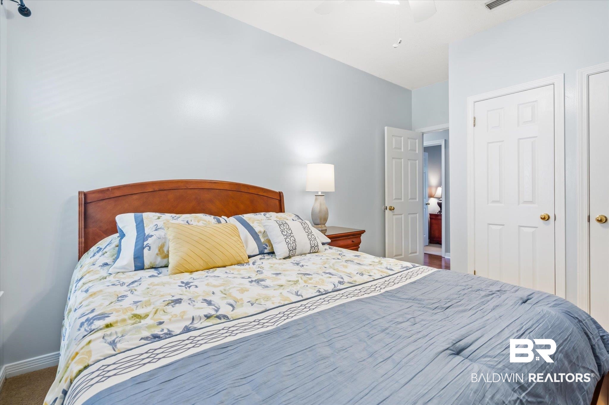 7360 Bridgewood Court Mobile, AL 36695 - Photo 21 of 30 Carpeted bedroom featuring ceiling fan