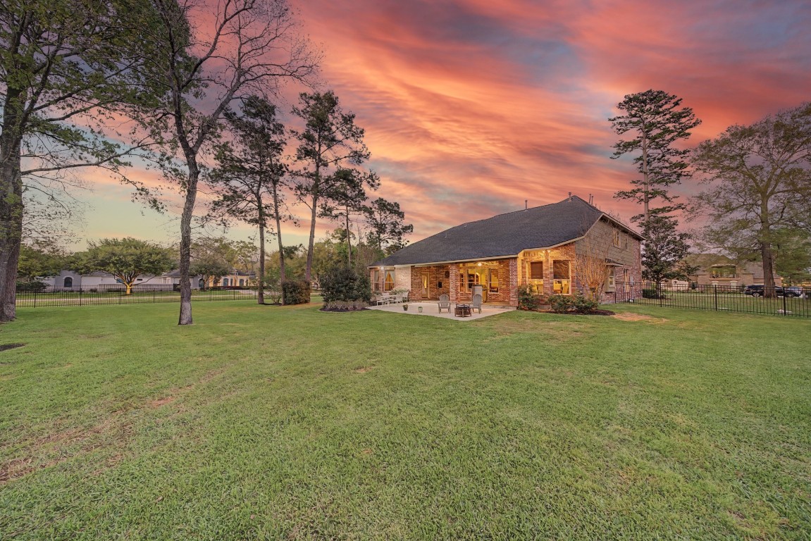 27223 Blue Cedar Lane Spring, TX 77386 - Photo 45 of 50 a view of a big house with a big yard and large trees
