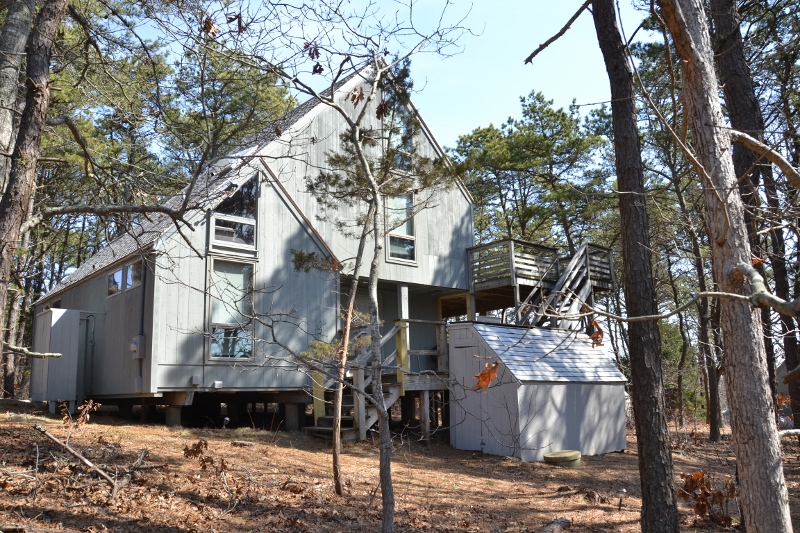 438 County Road Oak Bluffs, MA 02557 - Photo 1 of 12 blue sky day! exterior view