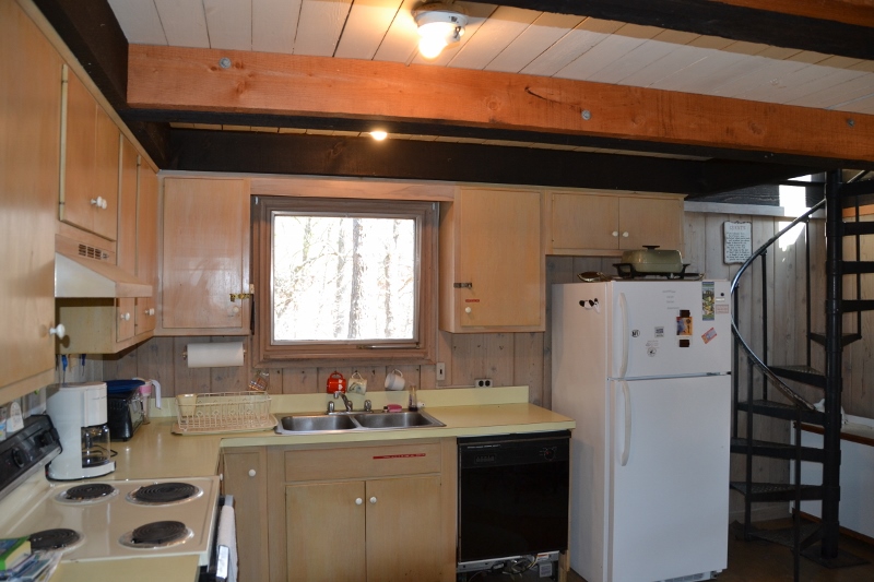 438 County Road Oak Bluffs, MA 02557 - Photo 3 of 12 spiral staircase to 2nd level