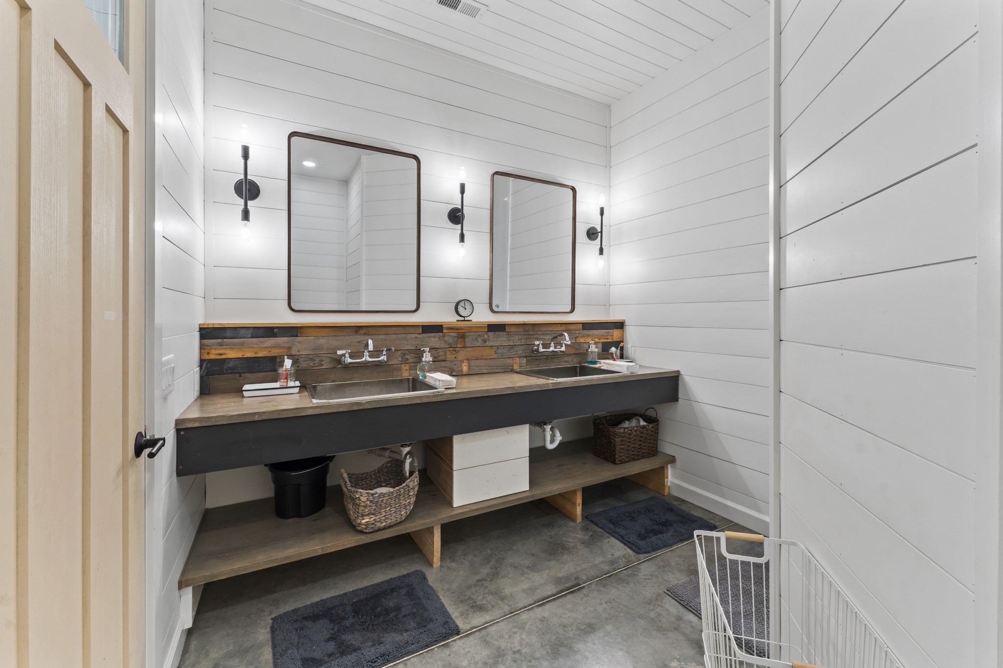 105 Mc Kinney Road Gordonsville, TN 38563 - Photo 44 of 91 a bathroom with a sink and a mirror