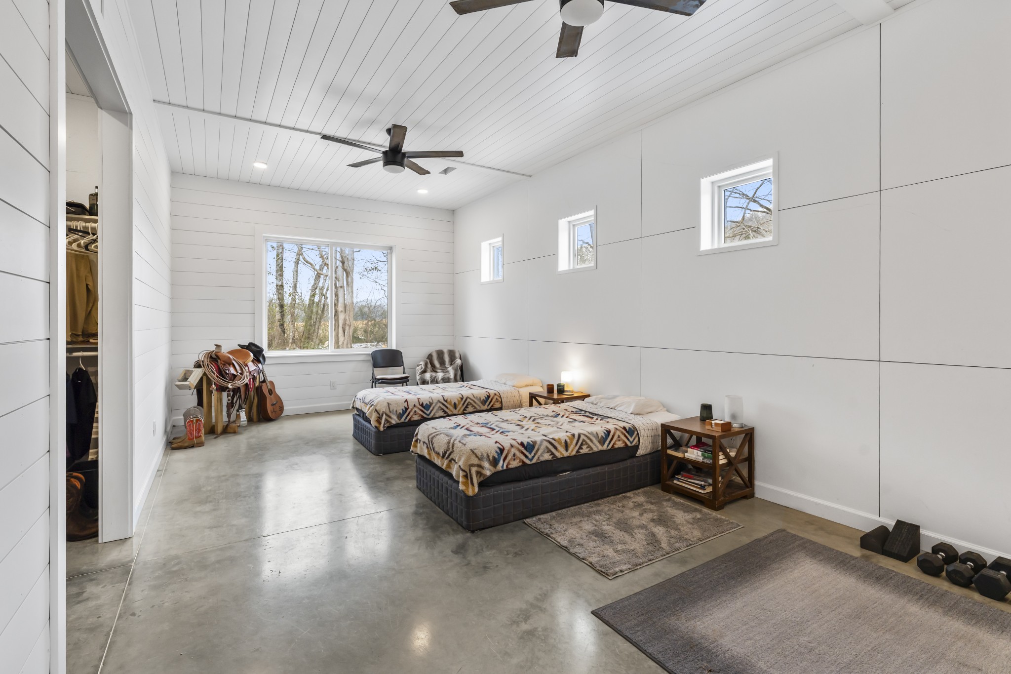 105 Mc Kinney Road Gordonsville, TN 38563 - Photo 46 of 91 a bedroom with furniture and a chandelier